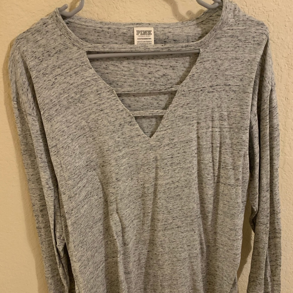 Pink Long Sleeve Top